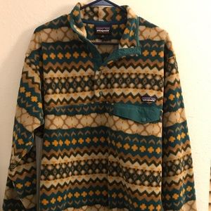 Men’s Medium Synchilla- Multi colored.